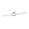 Z-Lite Liam Vanity, 1-Light, 32 In.W x 3 In.L x 5 In.H, Brushed Nickel/Frosted 1009-32W-BN-LED - alternate 3